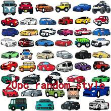 20pcs Random Car Series Accessories, PVC Material Decorative Pendant, Creative Street Element DIY Detachable PVC Durable Set, Suitable For Daily Outfit, Birthday, Party, Valentine's Day, Halloween And Christmas Gifts - Multicolor - View 8