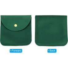 1 Pc Mini Travel Jewelry Bag Velvet Lined Foldable Multifunctional Organizer With,Back To School - View 3