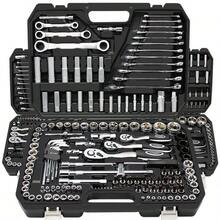 Bộ cờ lê đầu tuýp 115/46 chi tiết, Bộ dụng cụ sửa chữa ô tô kèm cờ lê cóc, Bộ dụng cụ bảo trì nhà đa năng, Bộ đầu vít kết hợp, Hộp dụng cụ sửa chữa ô tô - Bộ dụng cụ sửa chữa - Xem 1