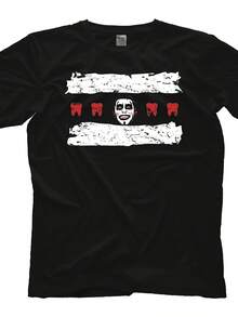Foto de Pro Wrestling Tees en marzo. Puede ser un gráfico de texto impreso por transferencia térmica. Camiseta informal de estilo hip-hop urbano, deportiva, para playa, pesca al aire libre, golf. Adecuada como regalo para hombres. Camiseta gráfica divertida de estilo hip-hop para parejas, fiestas y fitness. Una camiseta de manga corta adecuada para el hogar, el uso diario, fiestas y viajes, perfecta como regalo para amigos o familiares. - Negro - Ver 6