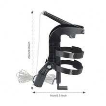 Aerosol Can Extender, Sprayer Extension Adapter, Adjustable Angle Spray Extender, Wasp Nest Sprayer Extender. - black - 查看 4