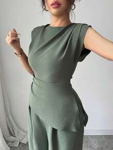 Women Blouses & Shirts - Green - View 3