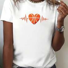 Camiseta para Mujer con Diseño de Oso Minimalista y Texto - Blanco - Ver 1