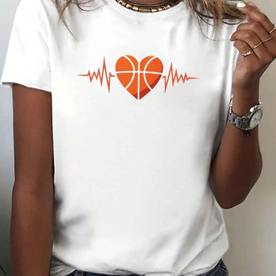 Camiseta para Mujer con Diseño de Oso Minimalista y Texto - Blanco - Ver 1