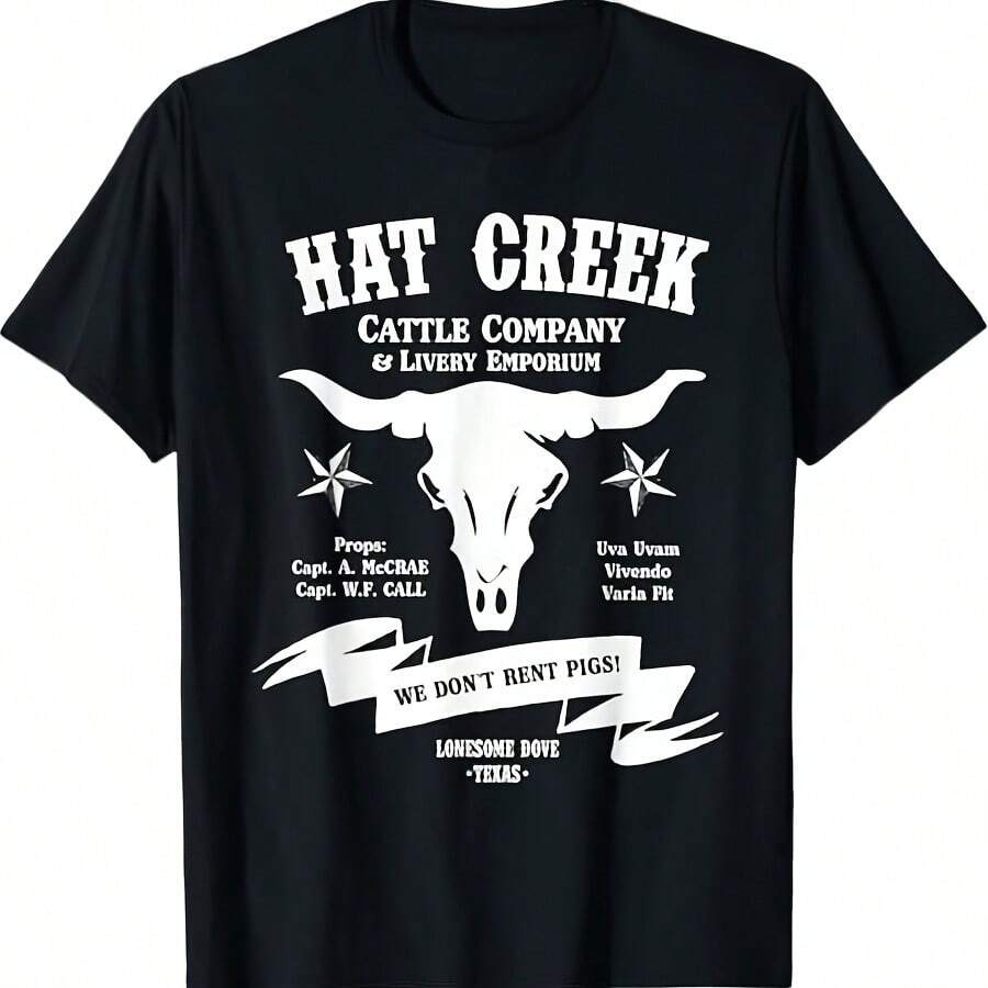 Hat Creekss Cattless Co. T-Shirt - Black - View 1