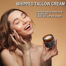 Tallowyn Beef Tallow Honey Balm, Hydrating Moisturizer With Olive Oil, Argan Oil, Calendula & Oat Extract For Face Body Skin Care - Beef Tallow Honey - 查看 3