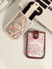 Slide-Out Large Capacity Card Holder, Creative ID Card Case, Multi-Slot Anti-Demagnetization Compact Super Card Wallet - Multicolor - View 3