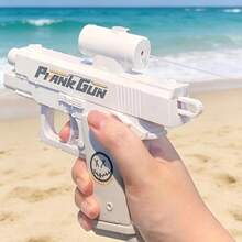 Prank Gun Double-Sided Prank Water Gun, Water Gun, Suitable For Casual Water Play, Novelty Prank Stress Relief Interactive Game, Reverse Spray Mini Water Gun, - Multicolor - View 3