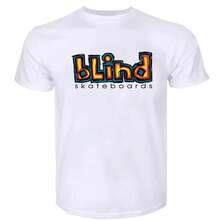 Women's T-Shirts, Men's T-Shirts, Men's Clothing, Homme Men's New T-Shirts, Homme T-Shirts For Men, Blind Skate T-Shirt - 款式 - 查看 1