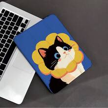1 件装可爱花环猫咪印花平板电脑保护套，兼容 iPad 第十代 10.9 英寸（2022 年款）/ iPad Air 13 (M3 2025)/ iPad Air 11 (M3 2025)，兼容三星、小米、OPPO Pad、华为 MatePad、vivo Pad 和荣耀 Pad。 - 彩色 - 查看 10