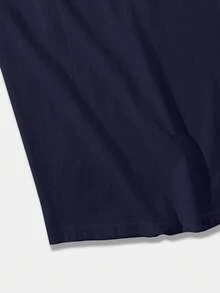 Áo thun nam không tay phong cách thể thao YUNCHIC, in logo và số đội tuyển Tây Ban Nha, phong cách đường phố, thường ngày, trẻ trung, tối giản, học đường, cổ điển, đa năng, có chất liệu, thời trang, cá tính, thể thao. - Màu xanh hải quân - Xem 6