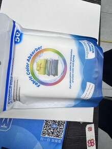 1包50片吸水洗衣片，防止褪色與色移，維持原色，適用於居家、臥室與洗衣機 - A - 查看 6