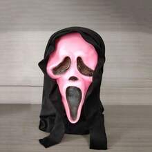 Mặt nạ Ghostface trong phim Scream, phụ kiện hóa trang sát thủ Halloween dành cho người lớn. - Xem 14