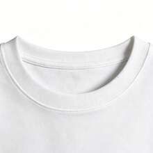 Tops para mujerEsta Chaqueta de manga corta estilo-hop urbano para niñas presenta un diseño de grafiti con la frase Never Stop y un artículo esencial para la vida diaria en la escuela. - Blanco - Ver 6