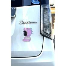 Puppy POP カーマグネットステッカー KIDS IN CAR キッズインカー 子供が乗っています KIDS ON BOARD キッズオンボード カー用品 KIDDY POP BOY-A - ガールB - チェックする 3