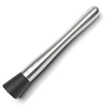 Food-Grad 304 Stainl Steel Cocktail Muddler And Mixing Spoon Home Bar Tool Set -Dishwasher  - Create Delicious Mojitos And Other Fruit Based Drinks 8 Inch - View 1
