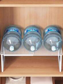 Heavy Duty Adjustable Expandable Wardrobe Organizer Rack - Space Saving Stackable Metal Storage Shelves With Polished Surface, No Assembly Required. Suitable For Kitchen, Bedroom, Office Desk Organization, Multi-Purpose Storage Rack, Shoe Cabinet, Miscellaneous Shelf, Wardrobe Divider And Storage Solution. - Multicolor - View 8
