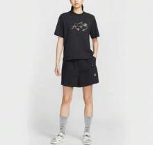 Nike 夏季ACG戶外寬鬆梭織防潑水女子工人運動褲 - 黑色 - 查看 2