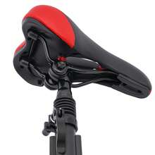 Black Red PU Aluminum Alloy Electric Scooter Seat Height Adjustable No Drill Mount Cushion For Xiaomi 1S Pro Scooter Replacement - Black - View 8