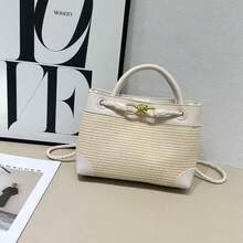 BV Bottega Small Andiamo Bolso de mujer tejido a mano en cuero genuinoBolsodebolso de manotipocuboconpatróntejidoparamujer,bolsodemarca,elegantebolsodemanoparaseñorabolsaderegaloexquisita,bolsodebolso de manodelujoparamujer,bolsocruzadodemodaparamujer,adecuadoparachicas,estudiantesnivel universitariodamasdeoficina,madresdemedianaedadparausodiario,comprasoficina,clase,reuniones,citas,actividadesalairelibretambiénunregaloidealparaBolso de mano para mujer, modelo nuevo 2026, bolso de paja arcoíris, bolso tejido casual de verano, bolso bandolera casual de playa para mujer. - Naranja - Ver 6