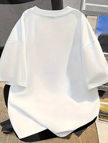 Plus Size T-Shirts - Black - View 3