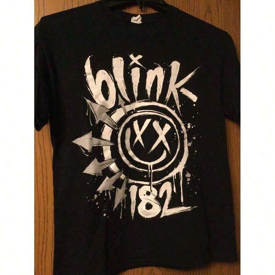 Camiseta de manga corta 2024 Blink 182, Camiseta Blink 182 One More Time, Ropa para adolescentes y niñas, Camisetas para niños y niñas, Ropa para niñas jóvenes, Conjuntos familiares a juego, Ropa de anime, Regalo para niños y niñas, 100% algodón. - Negro 5 - Ver 1