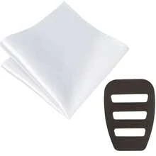Bộ 2 khăn cài túi áo cho nam, khăn tay nam nữ kèm hộp đựng khăn cài túi, thích hợp cho vest, đám cưới, tiệc tùng, công sở và các dịp trang trọng khác. - Nhiều màu - Xem 16