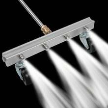 Pressure Power Washer Cleaner Water Broom For Sidewalk - A - View 5
