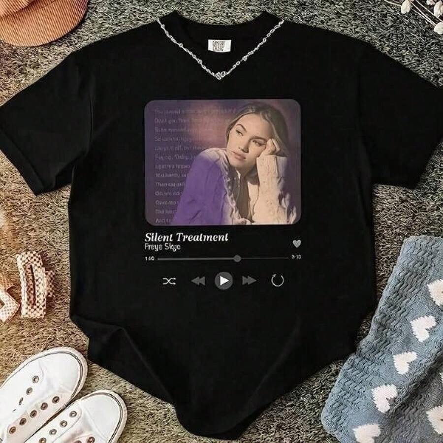 Women T-Shirts - Black - View 1