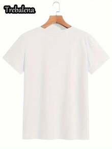 PremiumCamiseta de cuello redondo 100% "Camiseta del Día de la Independencia Americana 4 de Abril, para mujer - estampado de estrellas y rayas con mariposas, camiseta casual de verano, ropa festiva para el Día de la Independencia" camiseta de manga corta, top casual a la moda, ropa de mujer para primavera y verano, ideal para el Día de la Madre. Nueva llegada - Blanco - Ver 3