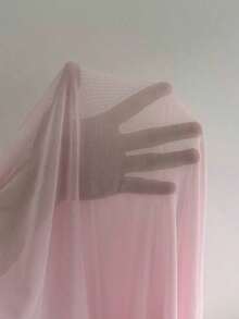 Vestido ajustado y ceñido de unicolor, elegante y sexy, con cuello asimétrico con volantes, adecuado para el Día de Acción de Gracias/Día del Maestro/Día de la Madre - Rosa - Ver 7