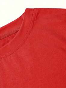 Camiseta de Profesora de Español para Mujer 2026 - Manga Corta, Cuello Redondo, con Íconos y Frases en Español (Profesora, Caligrafía, Matemáticas) - Ropa Casual para Educadores, Regalo Ideal para Maestras - Rojo - Ver 4