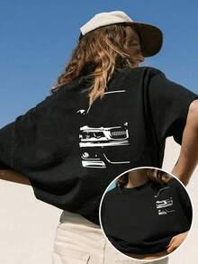 Plus Size T-Shirts - White - View 6