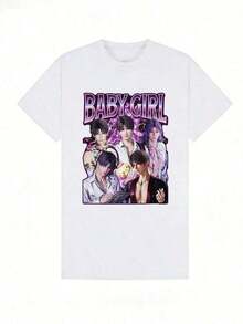 ropa de calor mujer Camiseta de manga corta con cuello redondo suave y casual de verano para mujer, tops para salir, algodón, vintage, estilo callejero europeo y americano, casual deportivo, estilo unisex, estilo casual urbano, tops bonitos, Gen Z, curvas, ropa Y2K, camisetas divertidas, tops para damas, conjuntos de vacaciones para mujer, top lindo, camiseta gráfica, conjuntos de primavera, camisetas holgadas, ropa de calle retro, estilo de los 90, estilo de los 2000, subcultura, top negro, tops blancos, atuendo de fiesta de los 90. - Blanco - Ver 6