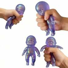 New Glitter Crystal Duck Shaped Squeeze And Release Toys, Slow Rebound Release Toys, Casual Holiday Gifts, High Aesthetic Dopamine Colors- Soft And Slow Back,Sticky Stress Relief Toy,Cute Stuff,Travel Portable Fidget Squeeze Toys,Squishy,Perfect For All Ages Austism,Ideal Holiday Gifts,Fun Cute Gift,Birthday Gifts,Easter Gifts,Halloween Gifts,Christmas Gifts,Christmas Stocking Fillers,Party Bag Fillers( Random Color) - Hồng - Xem 8