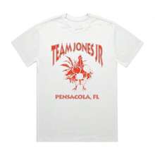 Solt 1pscDeath Row Rooster Red Print White Tee – RJJ FIGHT STORE,deal para uso diario, salidas, citas y vacaciones100%cotton graphic - Blanco - Ver 1