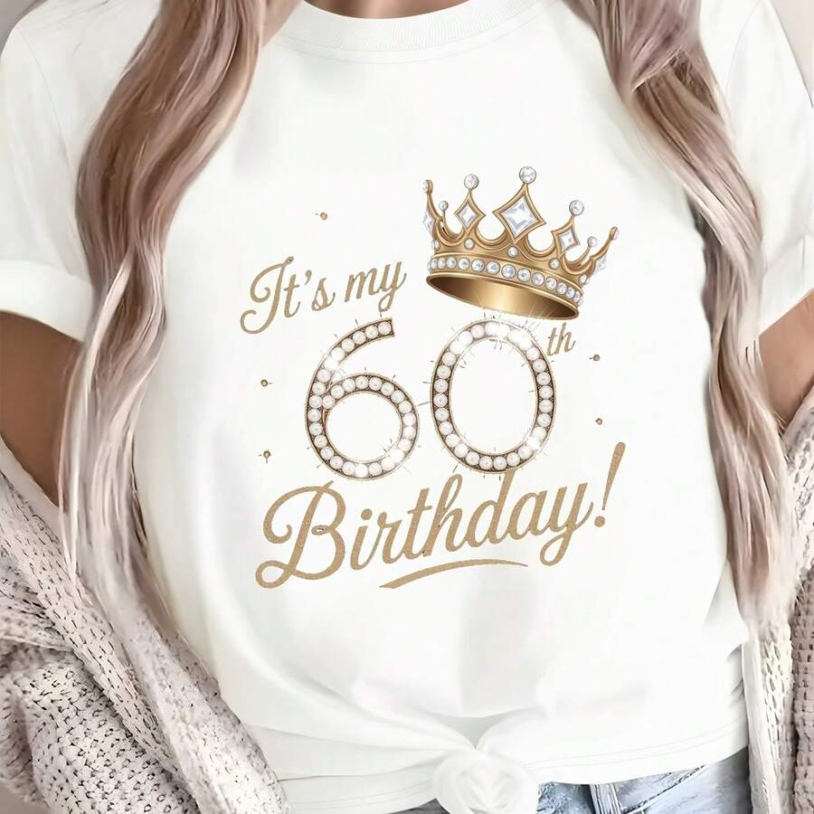 Camiseta para Mujer con Diseño de Oso Minimalista y Texto - Blanco - Ver 1