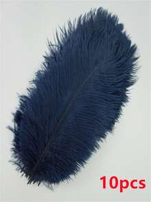 5根装，长度25-30厘米/10-12英寸，人造鸵鸟毛，适用于工艺品、派对装饰、珠宝制作；天然羽毛，适合缝纫和手工制作。 - A - 查看 39