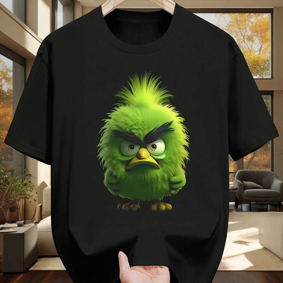Camiseta de manga corta 100% algodón de 200 g, moderna y casual - forma - Ver 1
