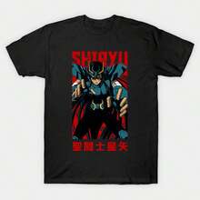 Dragon Shiryu Anime Otaku Saint Seiya Design T-Shirt Shiryudragon220G Foundation Of AL1Godn Men's, 220g Of Pure Comfort. Created For Every Human Being, Whether Woman Or Man. Consistent Fabric Of Optimal Quality, Prepared For Any Size, Soft To The Touch But Designed To Hold Up. Breathable Outerwear For Women, Autumn Sets, Vacation Outfits, New Year's Costumes For Her. - 黑色 - 查看 1