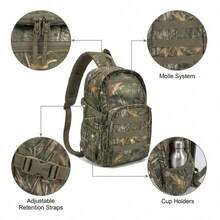 Outdoor Oxford Cloth Multi-Function Messenger Bag, Durable Large Capacity Shoulder Bag, Suitable For Outdoor Camping, Hiking, Fishing And Other Sports - Multicolor - View 6