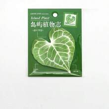 1套/30張島嶼花卉系列葉子便利貼，美學自然植物便條紙，復古DIY剪貼簿拼貼裝飾用品，學校用品 - 均碼 - 查看 13