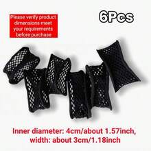 6pcs Adjustable Non-Slip Cufflinks Set | Unisex Seamless Shirt Cuff Fasteners | Suitable For Suits, Shirts And Hanfu, Elastic Reusable Quick Fastening Tool - Multicolor - View 7