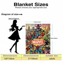 Marvel Đây là chiếc chăn nỉ in hình Người Nhện, mang đến cảm giác hoài cổ và ấn tượng thị giác, với vẻ ngoài đẹp mắt và chất liệu mềm mại, thích hợp sử dụng làm chăn phủ ghế sofa, chăn ngủ trưa, trang trí giường ngủ, v.v. - Nhiều màu - Xem 15