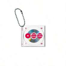 ARIRANG Themed Album CD Disc Shaped Clear Acrylic Keychain, Essential Fashion Accessory For Fans, Daily Wear Pendant, K-Pop Inspired Collectible Charm. Suitable For Backpack & Key Decoration, Perfect Gift For ARMY Exchange, Ideal Offline Fan Support Accessory - Multicolor - View 6