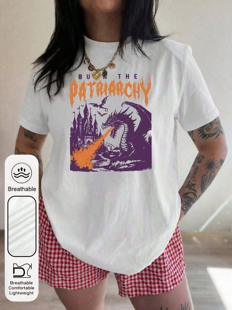 Women T-Shirts - White - View 1