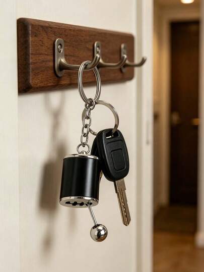 1 chiếc móc khóa hình hộp số ô tô dành cho nam, móc khóa cần số mini, móc khóa cần số xe hơi độc đáo, phụ kiện chìa khóa xe hơi, ý tưởng quà tặng cho bạn trai, mặt dây chuyền móc khóa hấp dẫn dành cho người đam mê xe hơi để sử dụng hàng ngày.