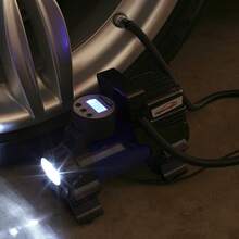 Compresor de aire portátil EPAuto 12V DC, inflador digital de neumáticos - Verde - Ver 8