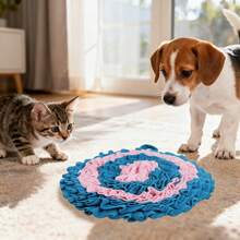 Multi-Layer Sniffing Mat For Pets, Bite-Resistant Anti-Slip Slow Feeder Mat, Suitable For Cats And Dogs, Interactive Training Mat, Pet Supplies - Multicolor - View 19