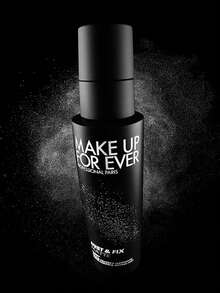 Make Up For Ever 100ml Setting Spray, 24-Hour Oil Control Matte, Pore Concealing, Alcohol-Free Ultra-Fine Mist, Contains Kaolin And Niacinamide, Suitable For Oily And Combination Skin, Long-Lasting Makeup Fix, Gift Set 100ml/3.38 Fl Oz - Black 100ml - View 8